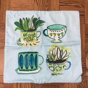 Kate Spade printed throw pillow cover. Never used